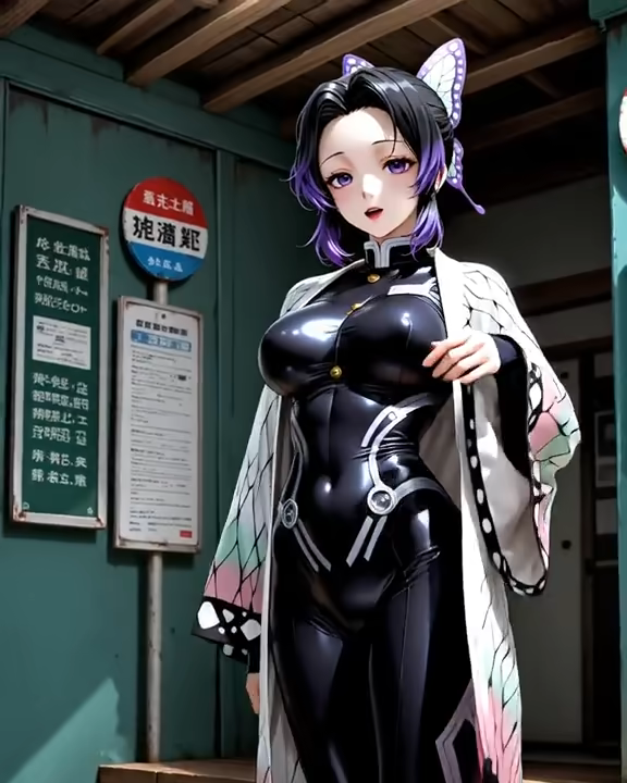 Kochou Shinobu — AI Girlfriend Insect Hashira · gentle · smile