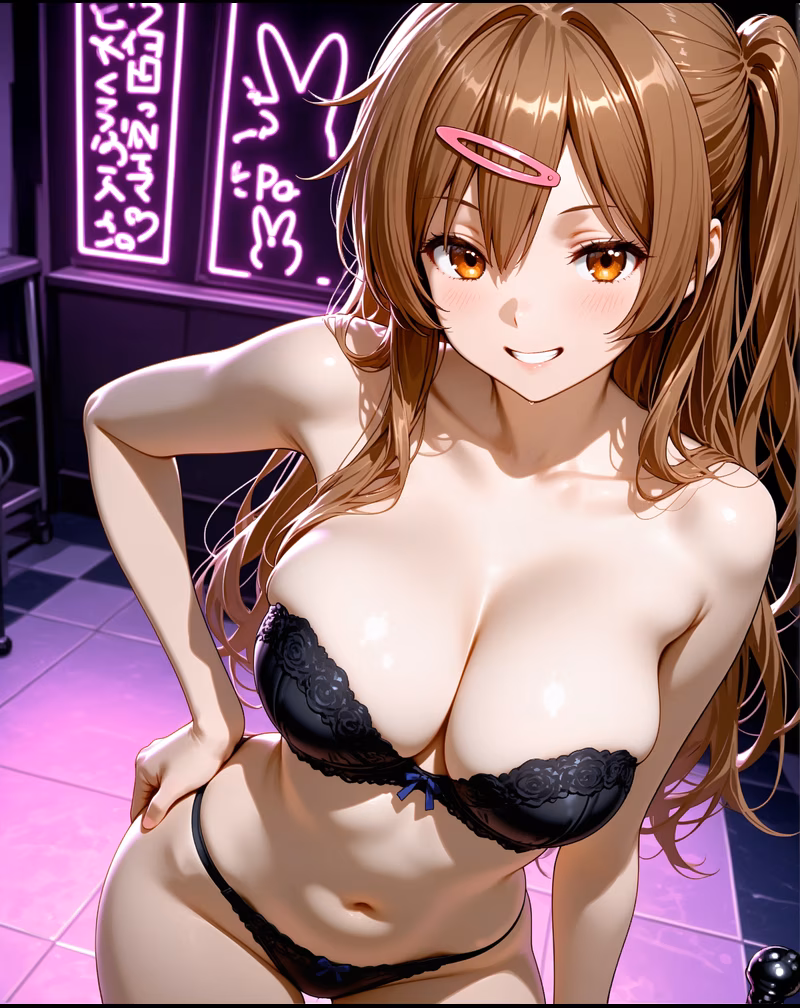 Nibutani Shinka portrait, AI generated — Chuunibyou demo Koi ga Shitai!