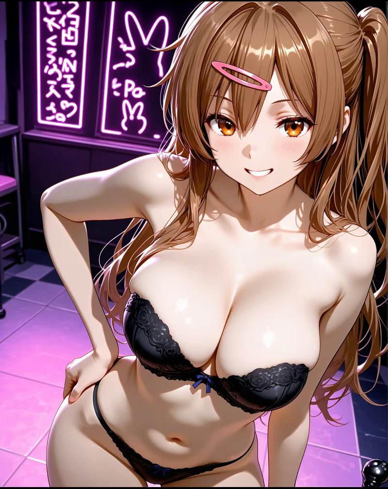 丹生谷森夏 ポートレート AI生成 — 中二病でも恋がしたい!