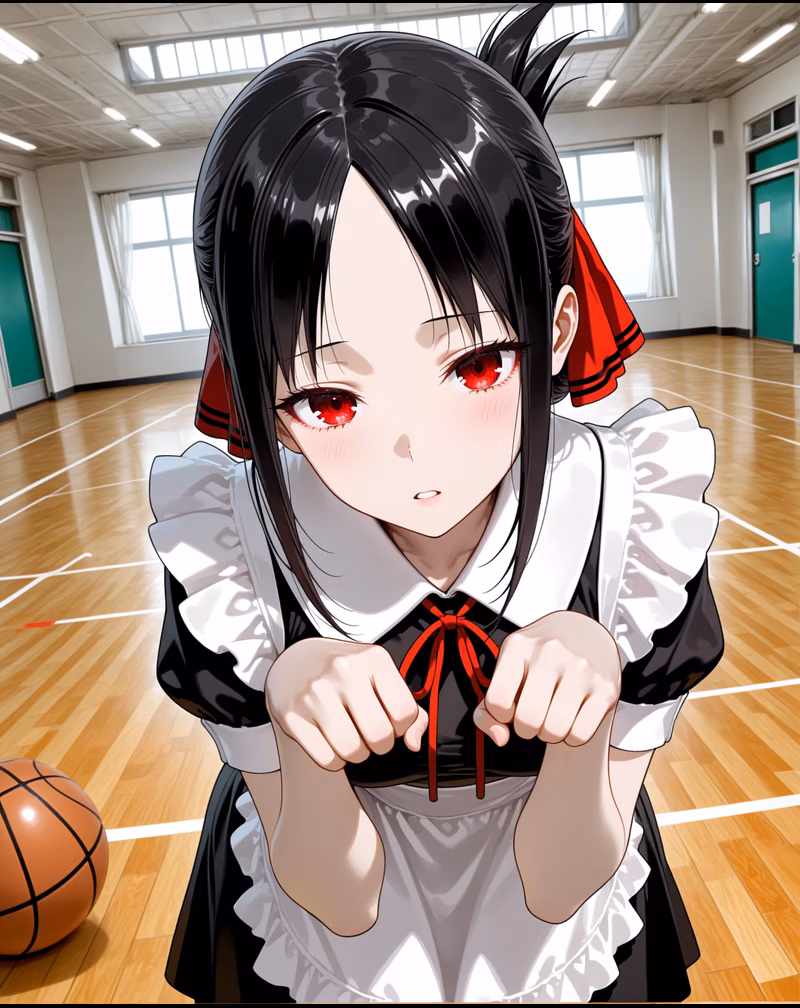 Shinomiya Kaguya official portrait, AI generated — Kaguya-sama: Love Is War