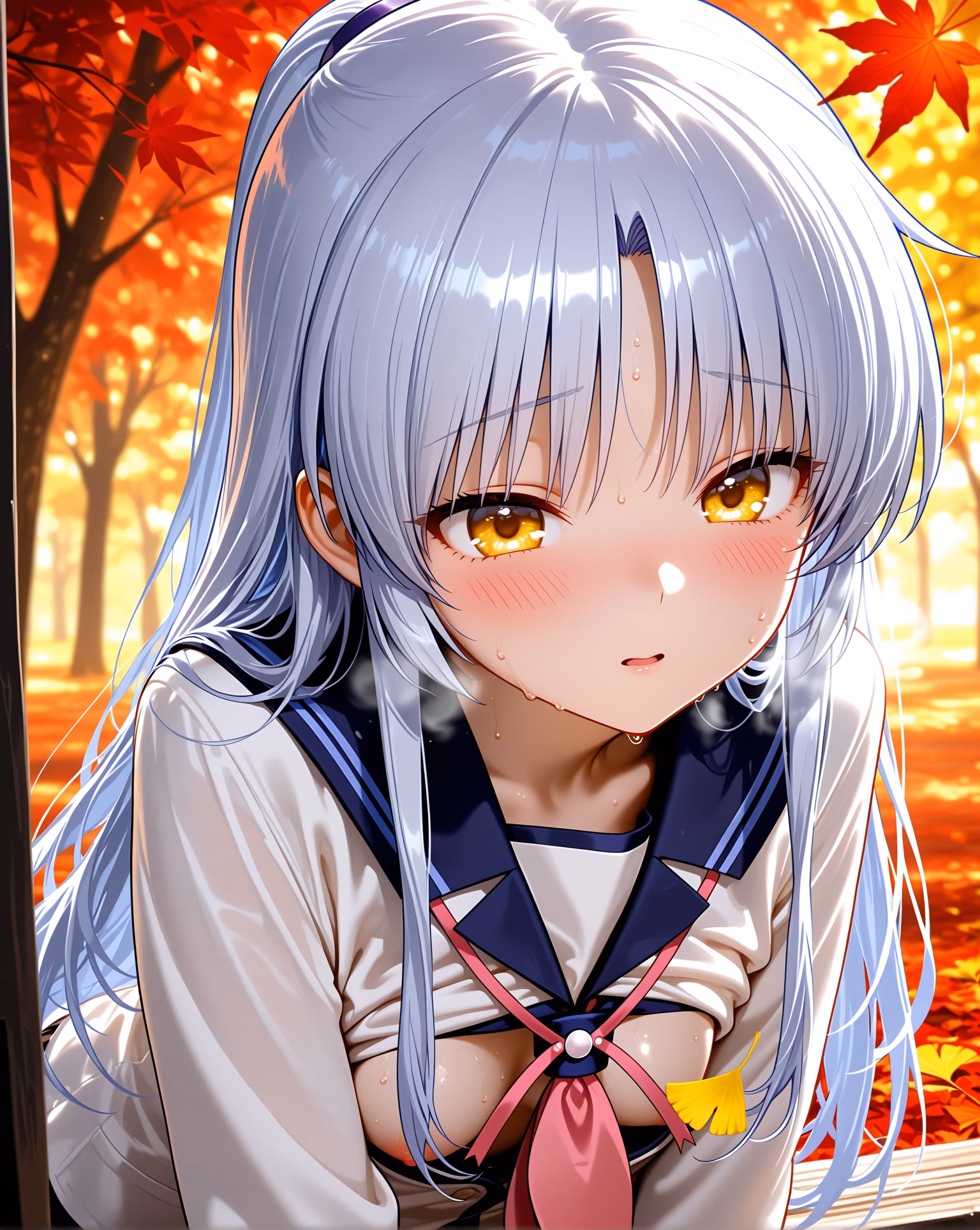 Kanade Tachibana calm reserved expressionless AI character