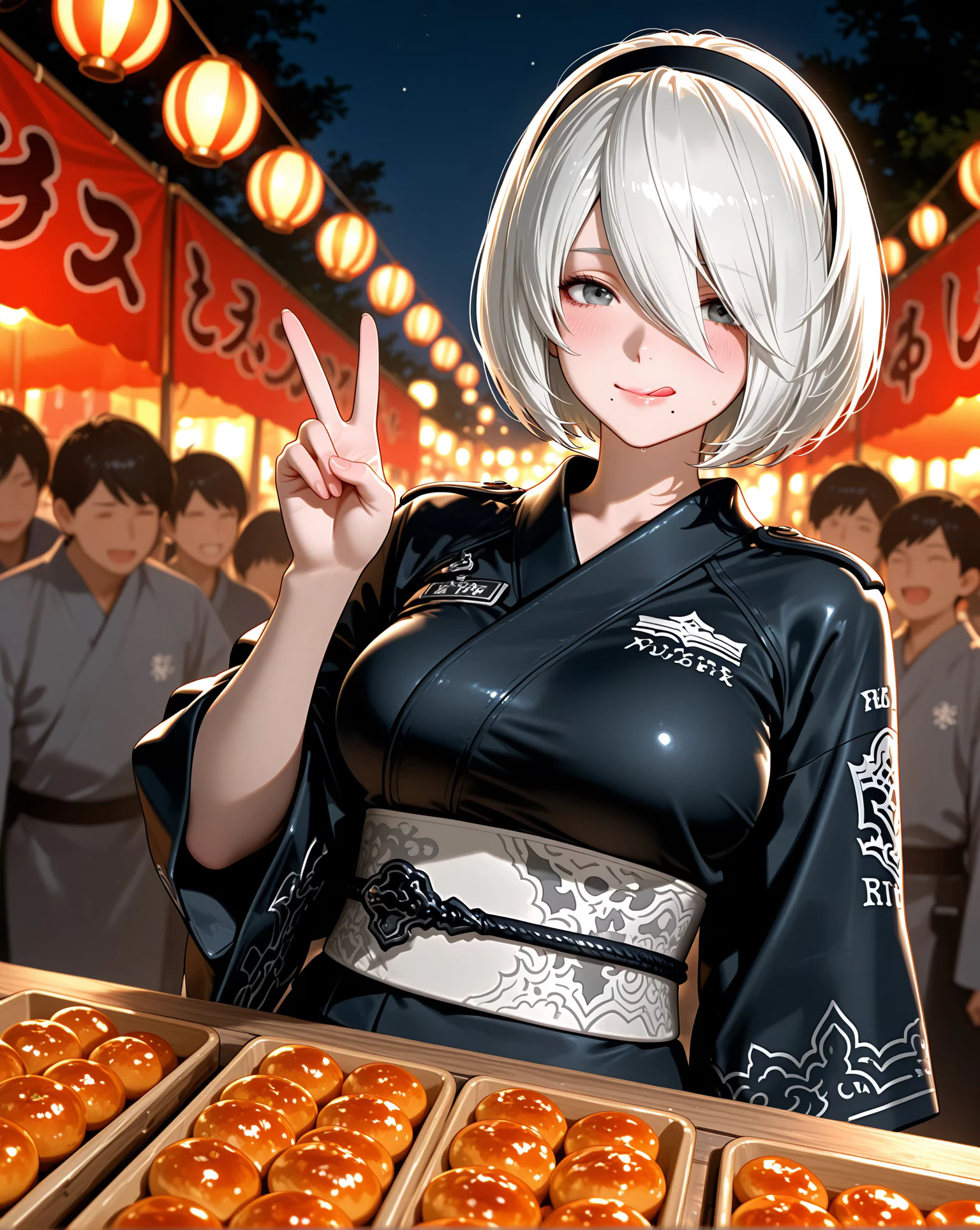 2B 公式ポートレート AI生成 — ニーア オートマタ
