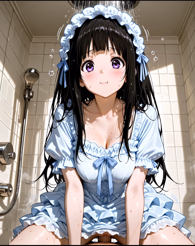 Chitanda Eru 'I'm curious!' signature line AI image